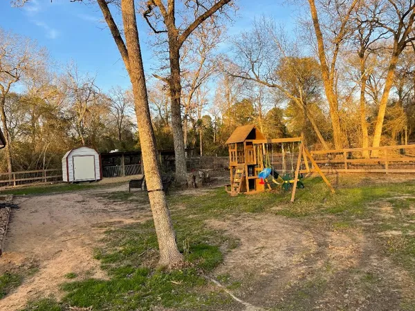 a view of outdoor space with garden