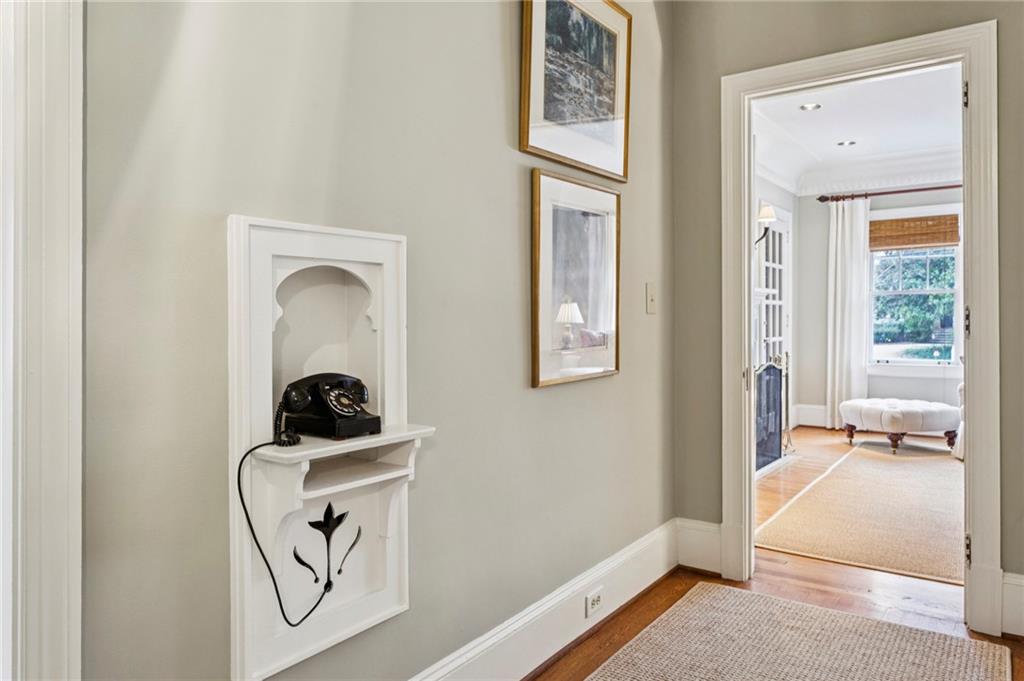 1686 Johnson Road Northeast Atlanta, GA 30306 - Photo 24 of 57 a room with a door and a rug