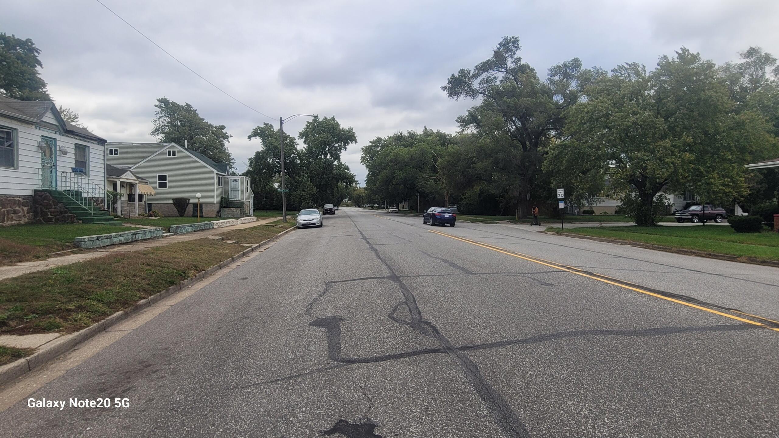 824 East 15th Avenue Gary, IN 46407 - Photo 4 of 10 a front view of a house with a yard and trees