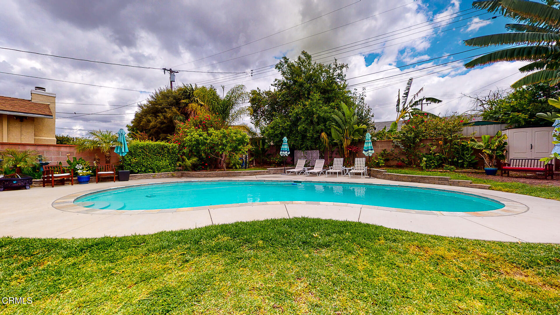 11052 Corley Drive Whittier, CA 90604 - Photo 37 of 39 a view of pool and trees in the background