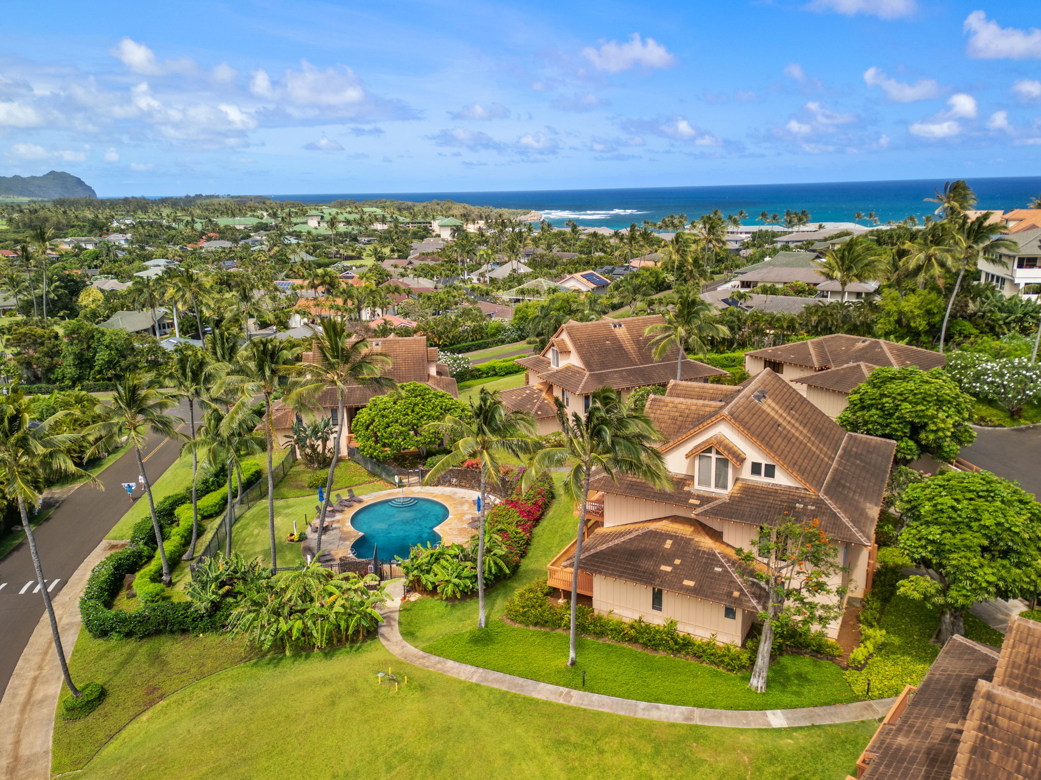 a view of a swimming pool