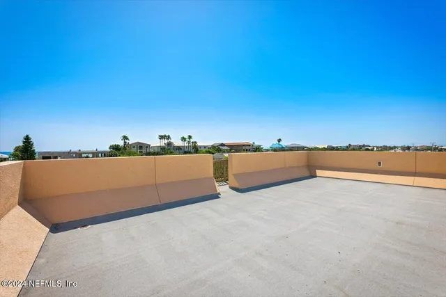 a view of an ocean and beach