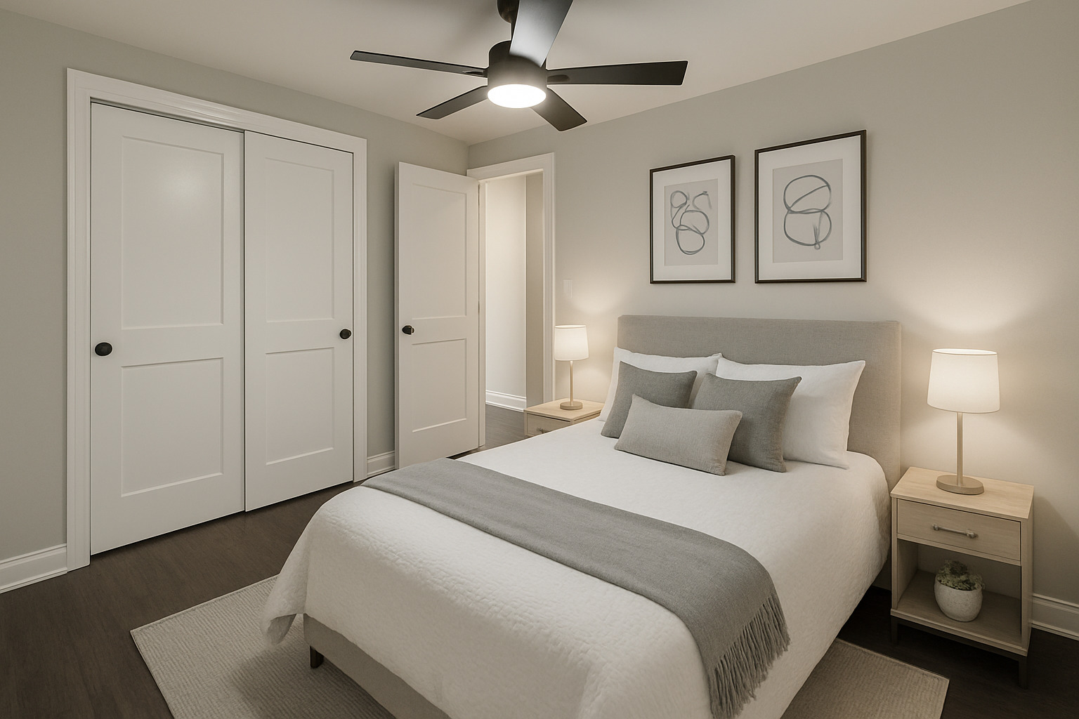 10531 South Morgan Street Chicago, IL 60643 - Photo 10 of 50 a bedroom with a bed and a lamp