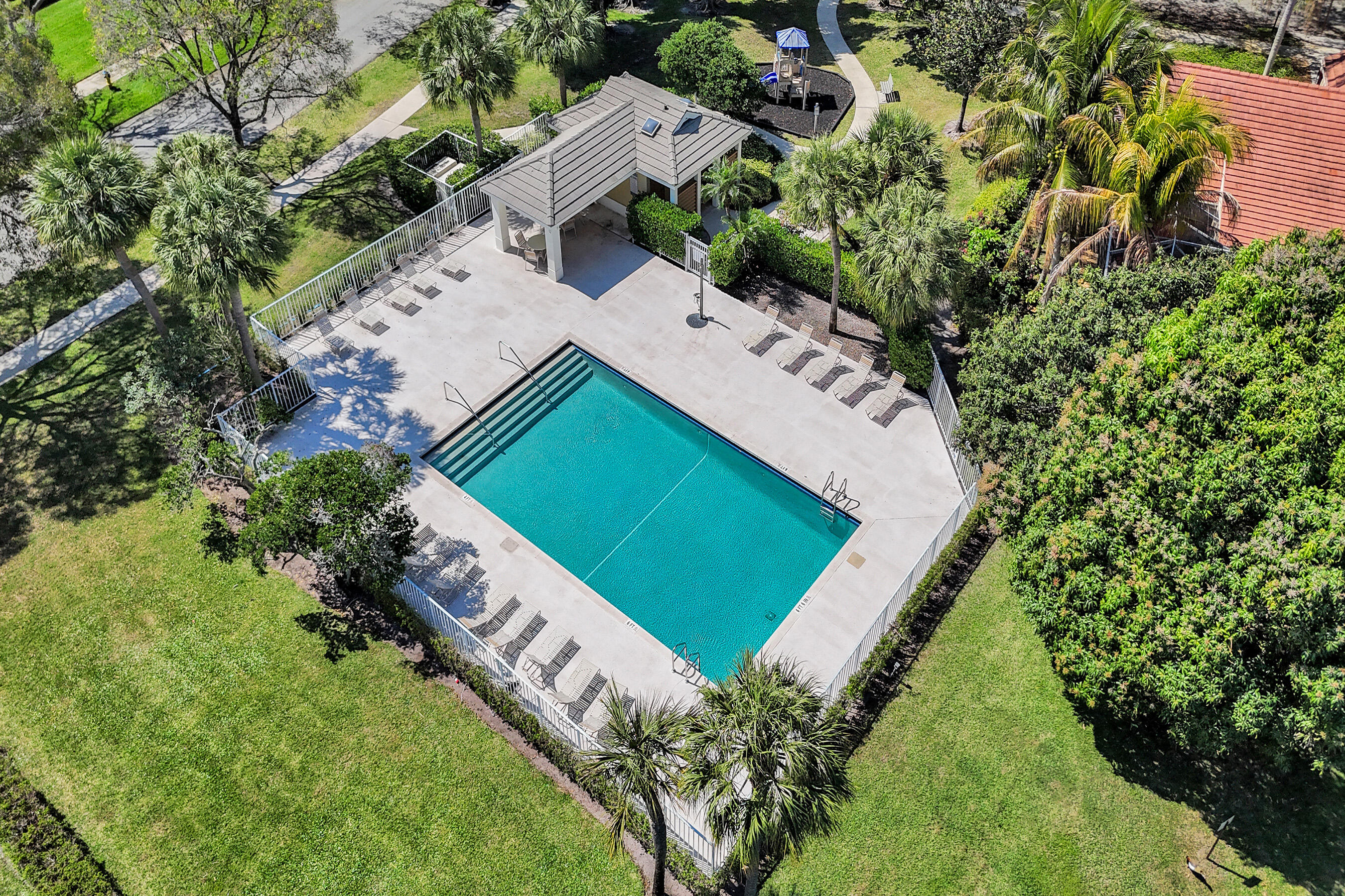 3825 Sabal Lakes Road Delray Beach, FL 33445 - Photo 28 of 33 an aerial view of a house