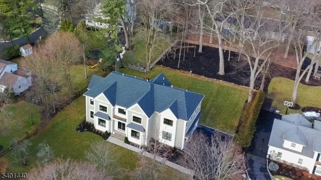 a view of a lake with a mountain in the background