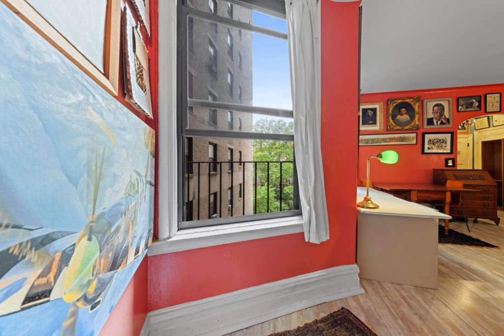 790 Riverside Drive, Unit 3H Manhattan, NY 10032 - Photo 3 of 7 a view of an entryway with wooden floor and windows