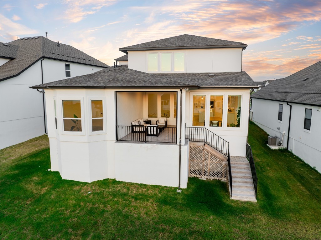 1953 Varese Path Leander, TX 78641 - Photo 30 of 36 a front view of house with yard