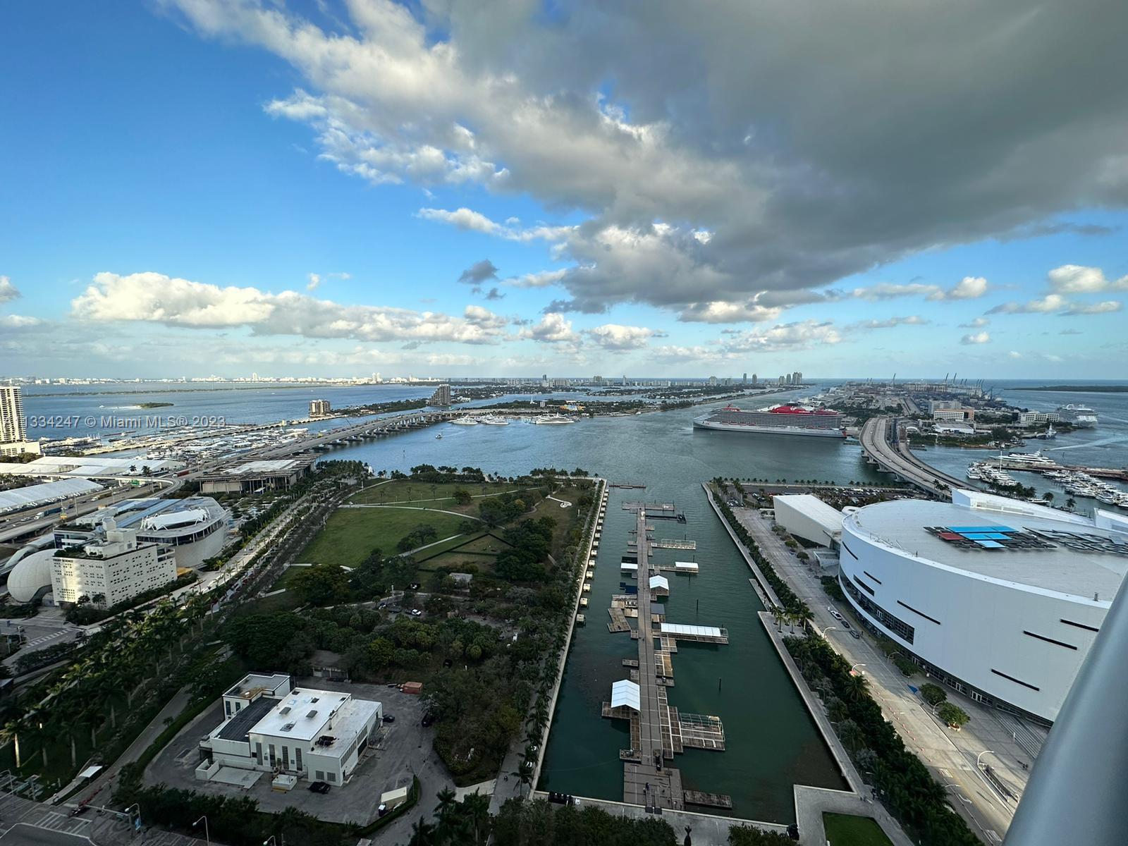 888 Biscayne Boulevard, Unit 3611 Miami, FL 33132 - Photo 1 of 13 a view of a city