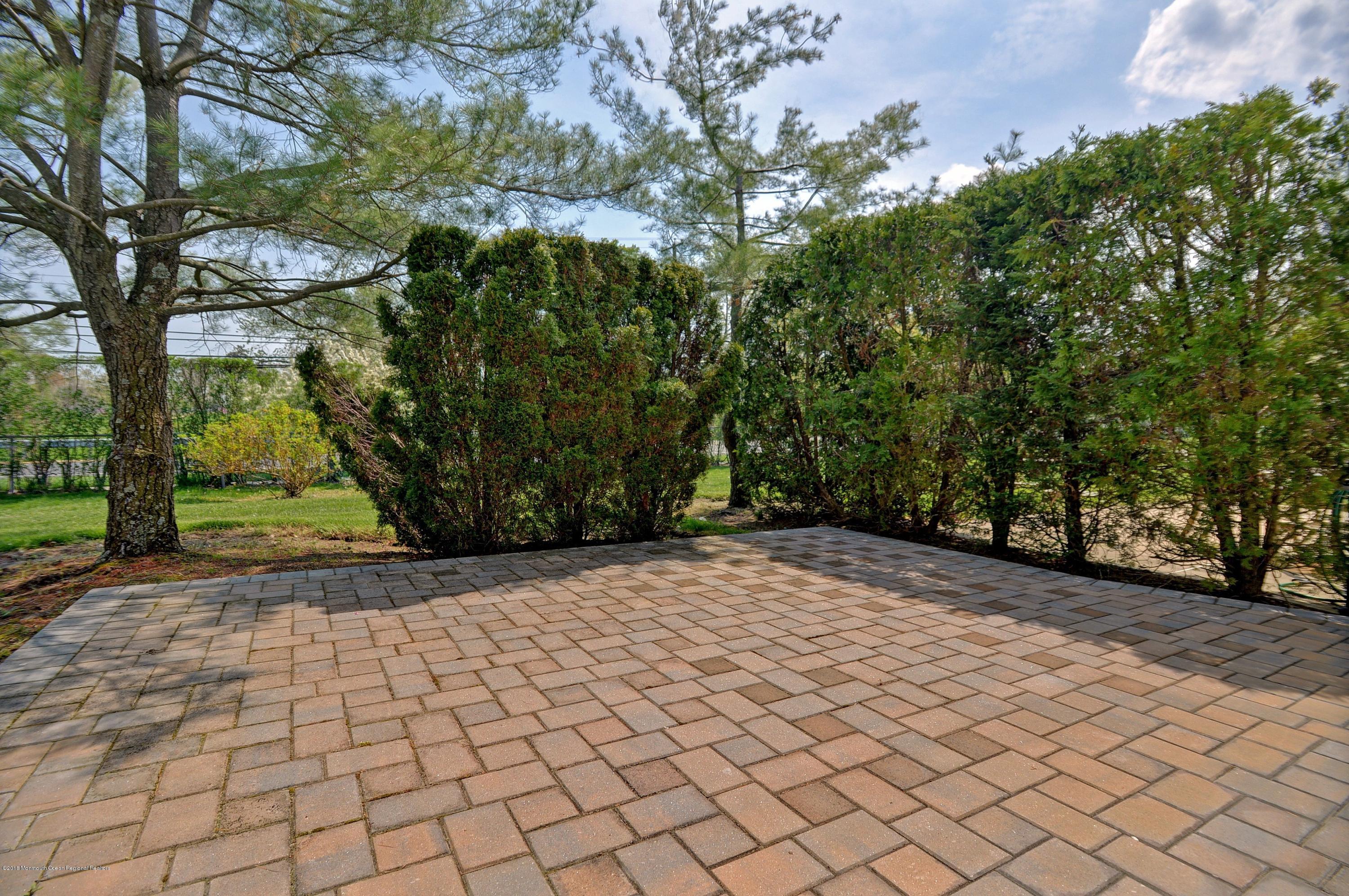 41 Apple Drive Spring Lake Heights, NJ 07762 - Photo 23 of 32 a view of a yard with plants and trees