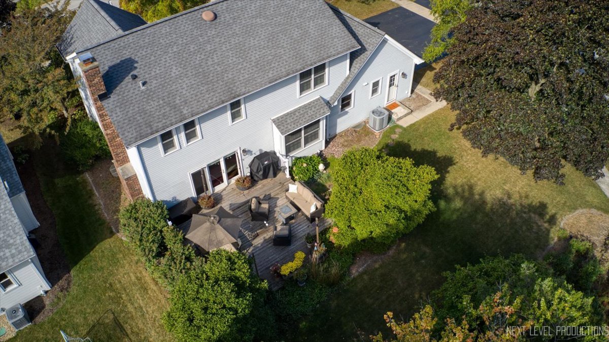 78 South Stauffer Drive Naperville, IL 60540 - Photo 29 of 31 an aerial view of a house with a yard