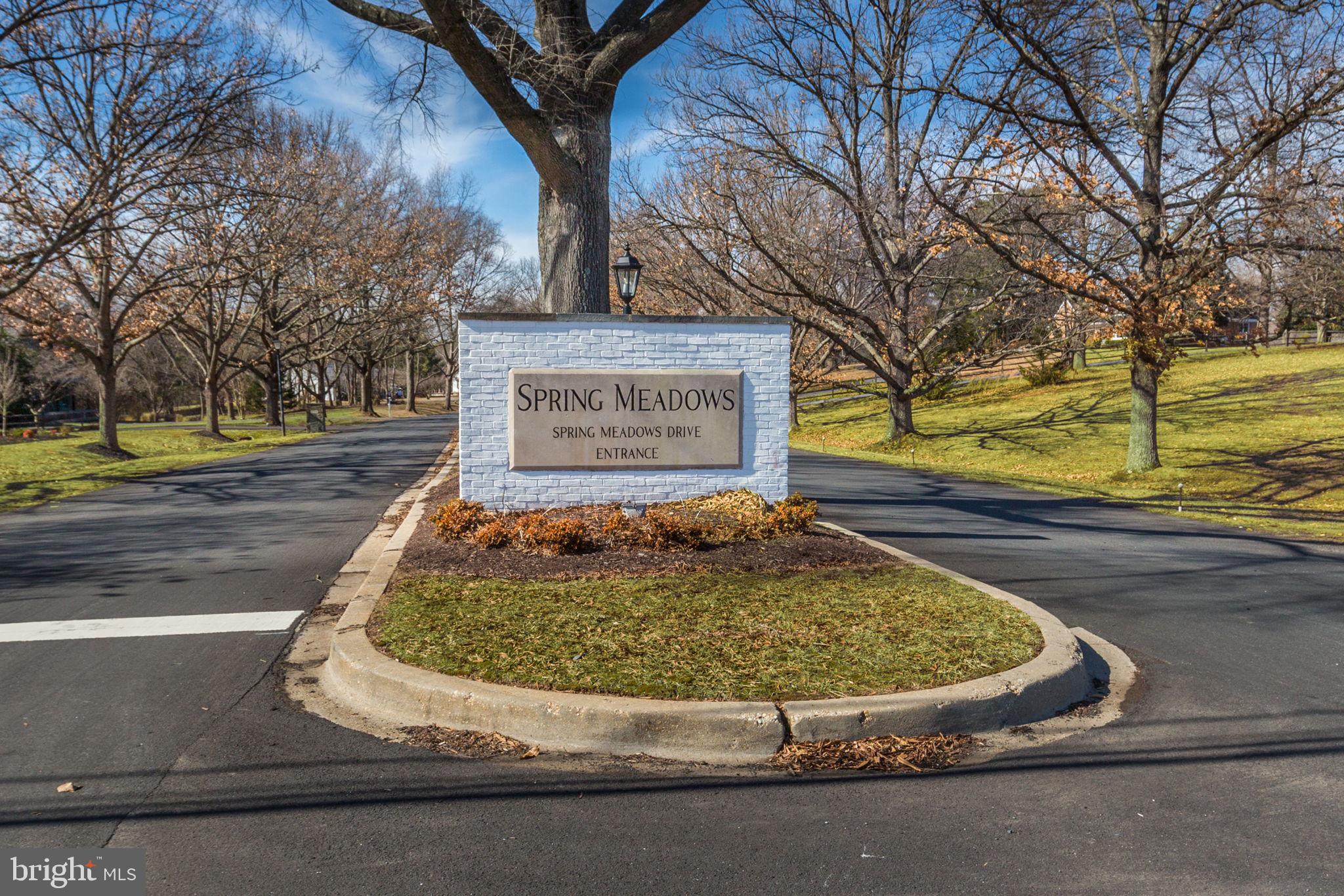 14709 Spring Meadows Drive Darnestown, MD 20874 - Photo 3 of 40 a view of outdoor space with sign board