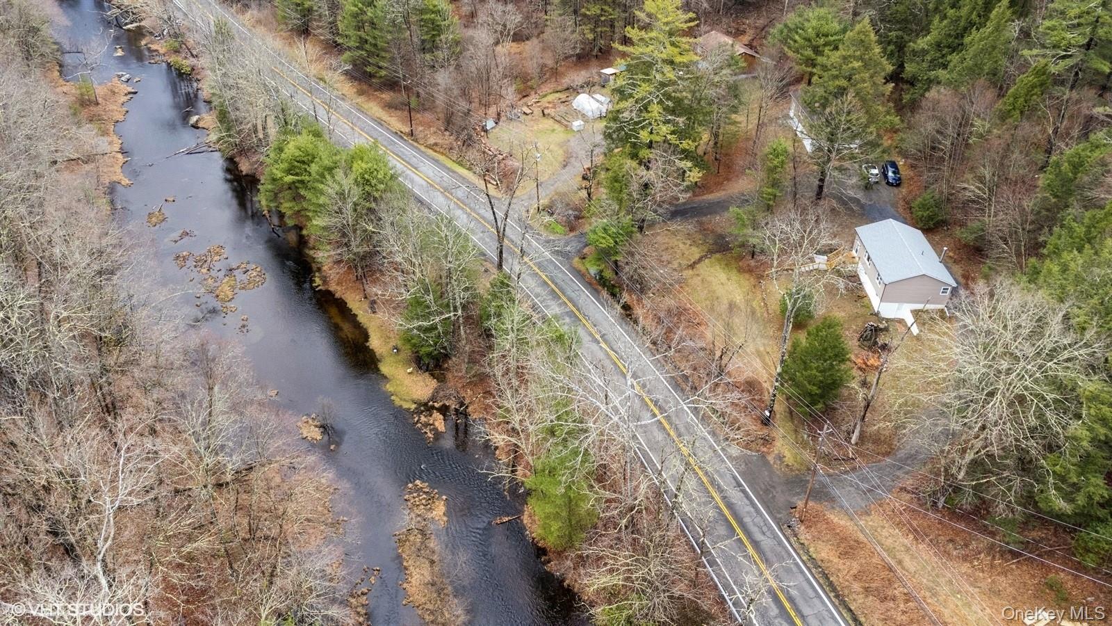 736 State Rte 55 Napanoch, NY 12458 - Photo 34 of 49 Birds eye view of property with a water view