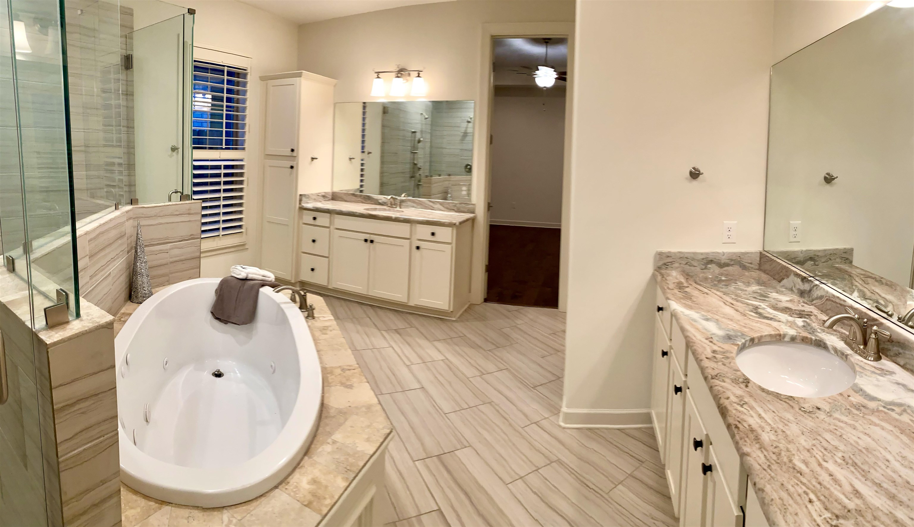 4713 Emmas Circle West Collierville, TN 38017 - Photo 13 of 25 a bathroom with a sink double vanity and a mirror