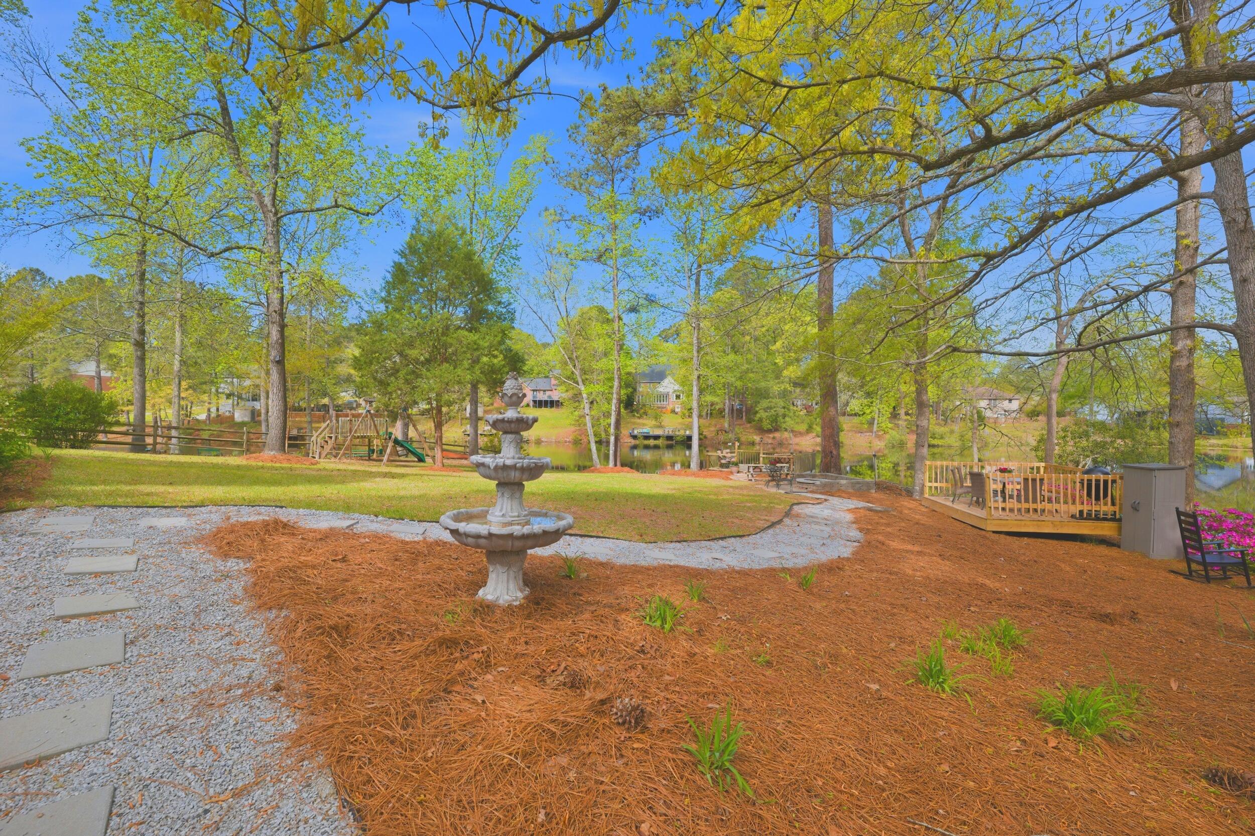 140 Water View Drive Columbia, SC 29212 - Photo 47 of 58 Fountain and Path to outdoor features