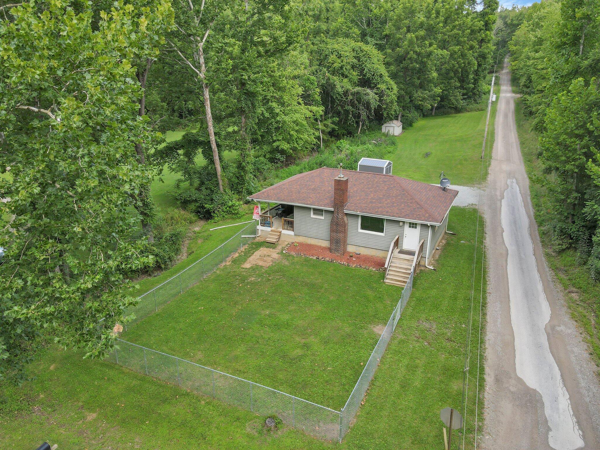36210 Scout Road Logan, OH 43138 - Photo 28 of 33 Overhead Drone View