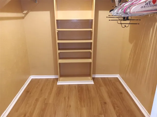 a view of wooden floor