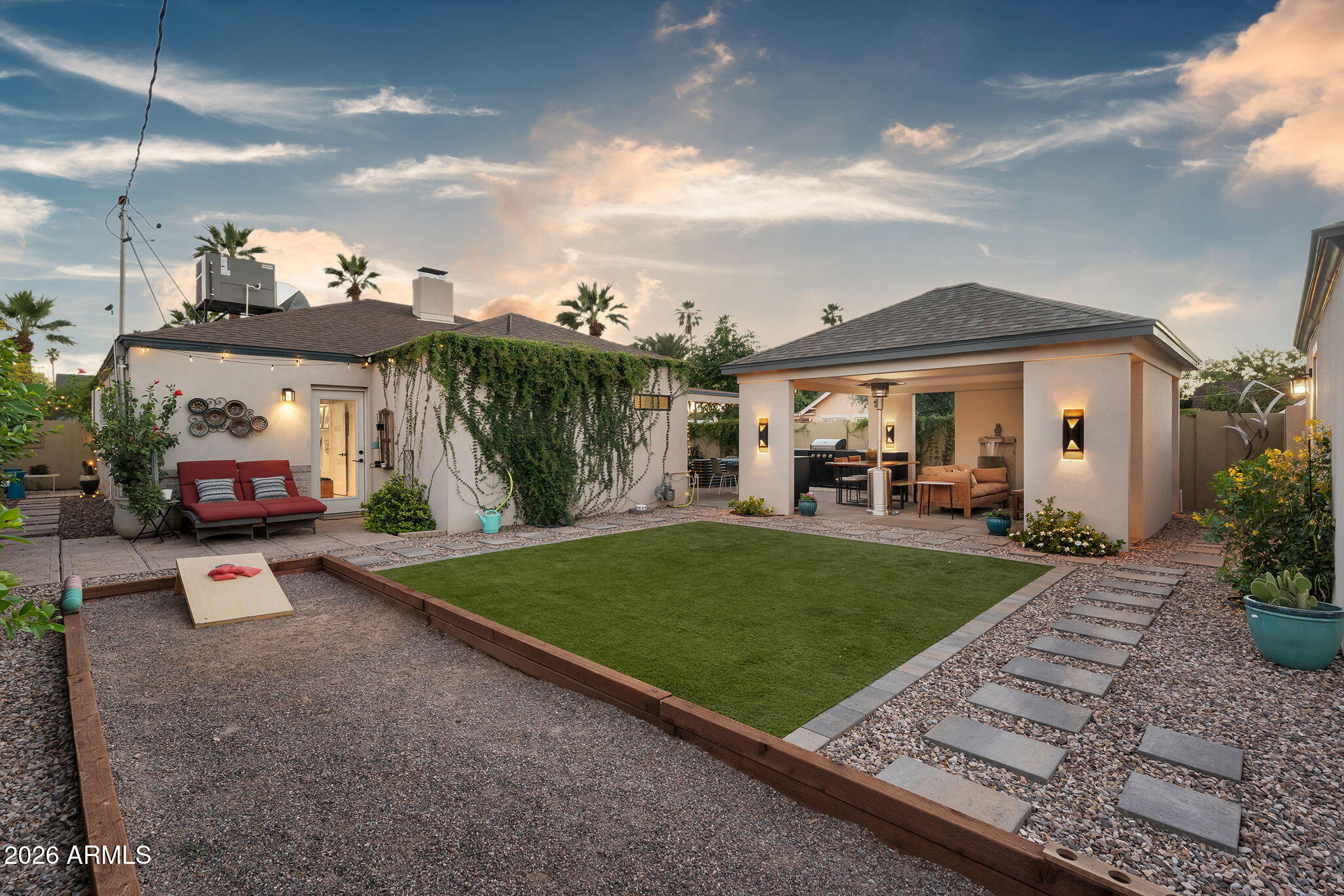 938 West Portland Street Phoenix, AZ 85007 - Photo 52 of 60 twilight back 938 W Portland
