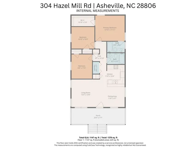 $350,000 | 304 Hazel Mill Road, Asheville, NC 28806