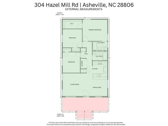 $350,000 | 304 Hazel Mill Road, Asheville, NC 28806