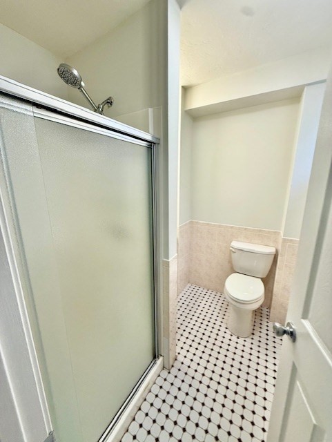 7 Tileston Street, Unit 2 Boston, MA 02113 - Photo 9 of 12 a bathroom with a toilet and a shower