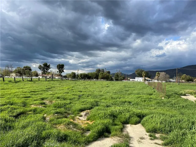 a view of a green field