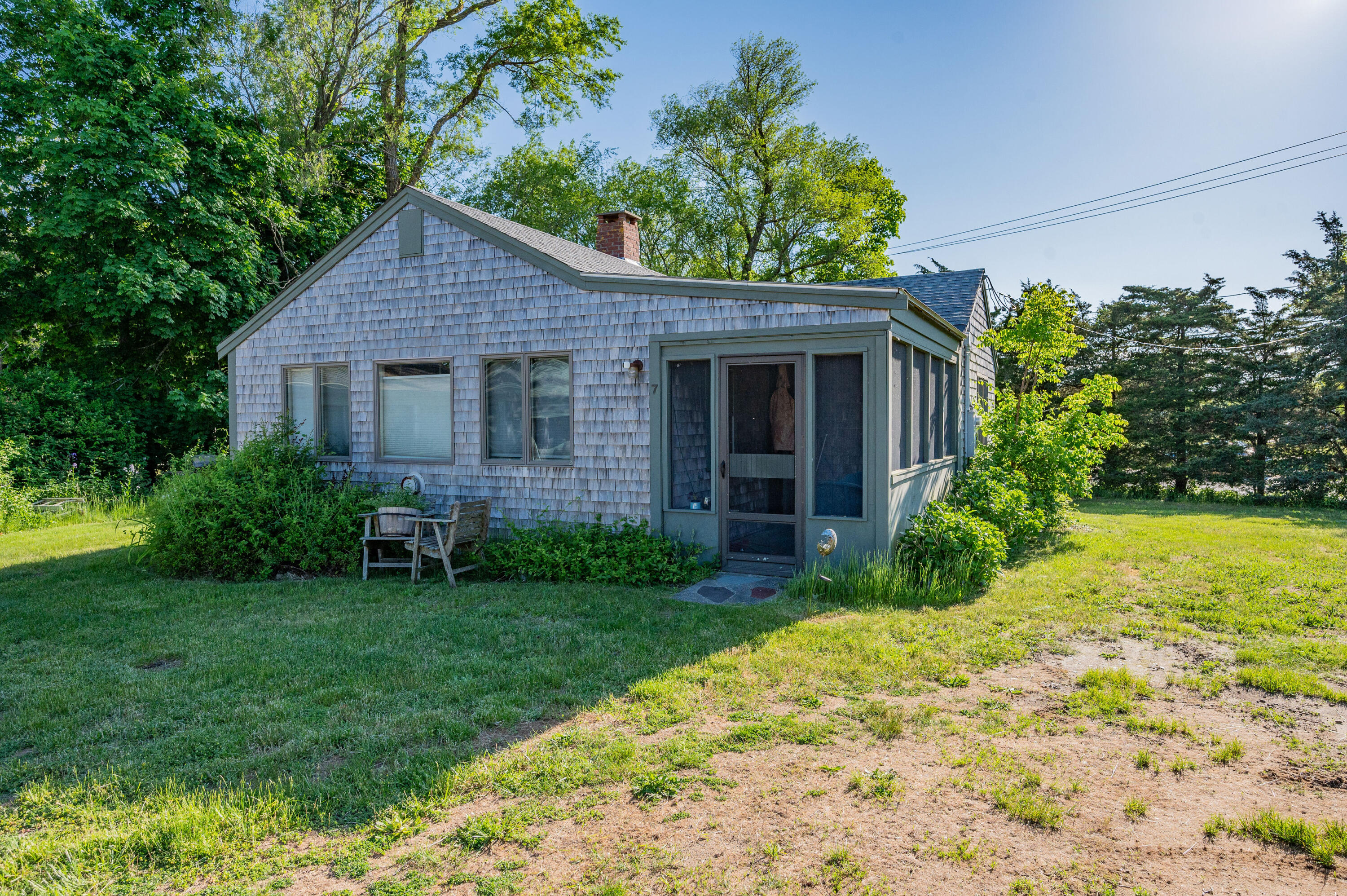 150 State Highway Eastham, MA 02642 - Photo 37 of 45 a view of a back yard of the house