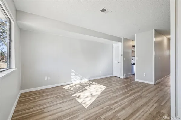 a view of empty room