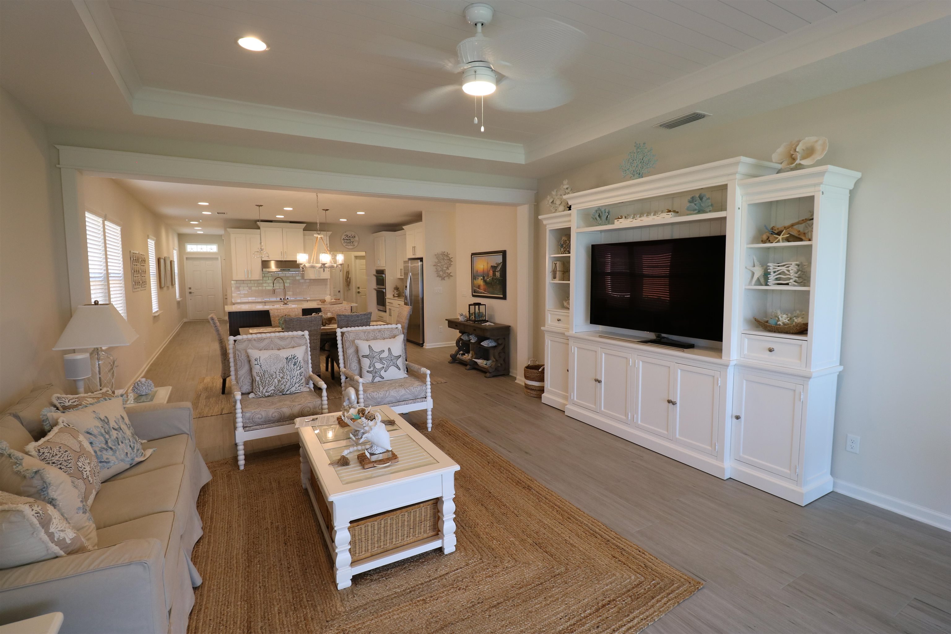 827 East Watson Road St. Augustine, FL 32086 - Photo 9 of 26 a living room with furniture and a flat screen tv