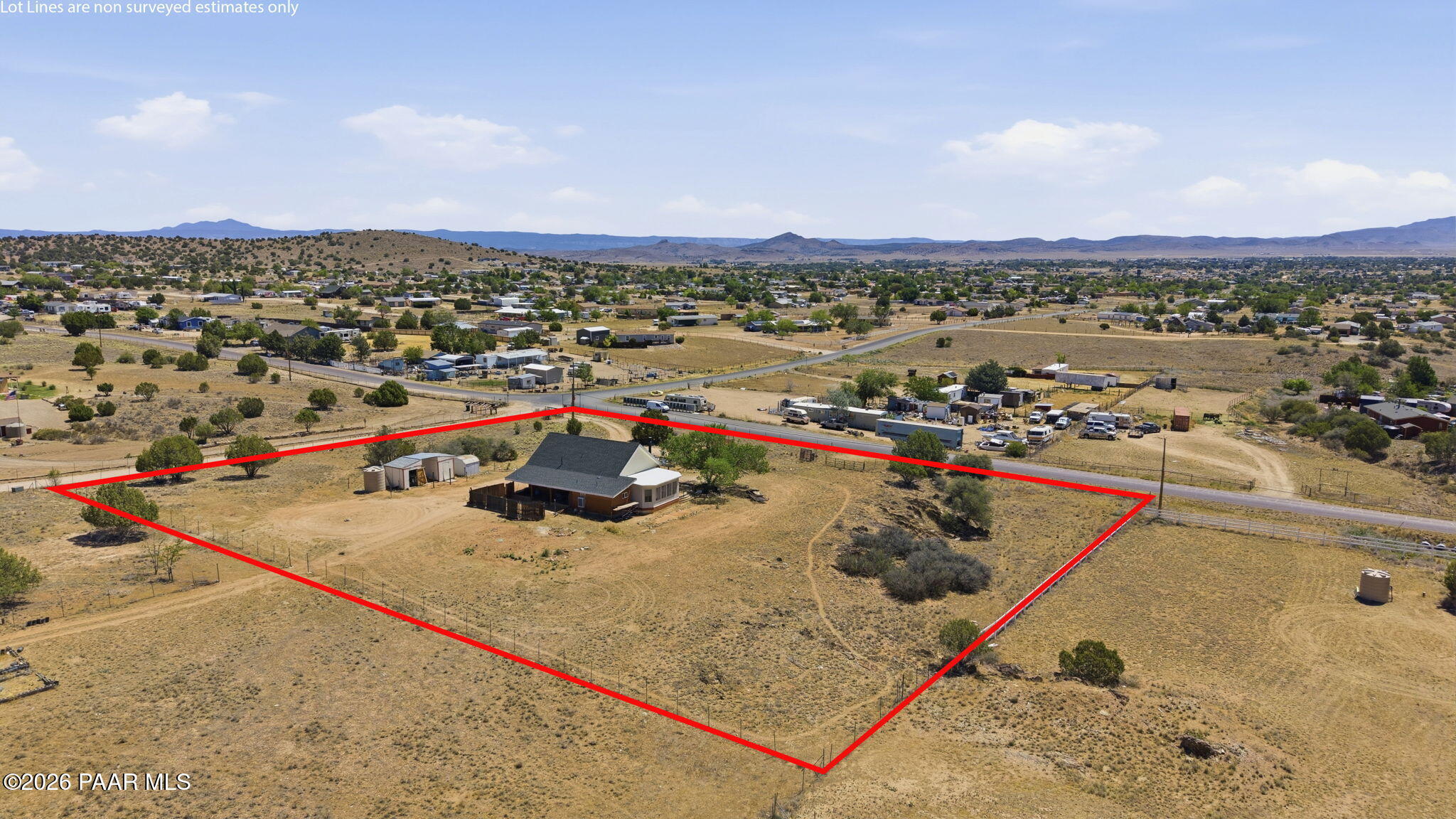 4005 West Cool Valley Road Chino Valley, AZ 86323 - Photo 18 of 19 Aerial