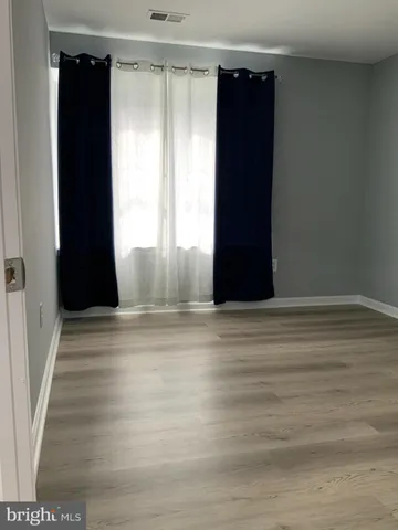 a view of a closet area