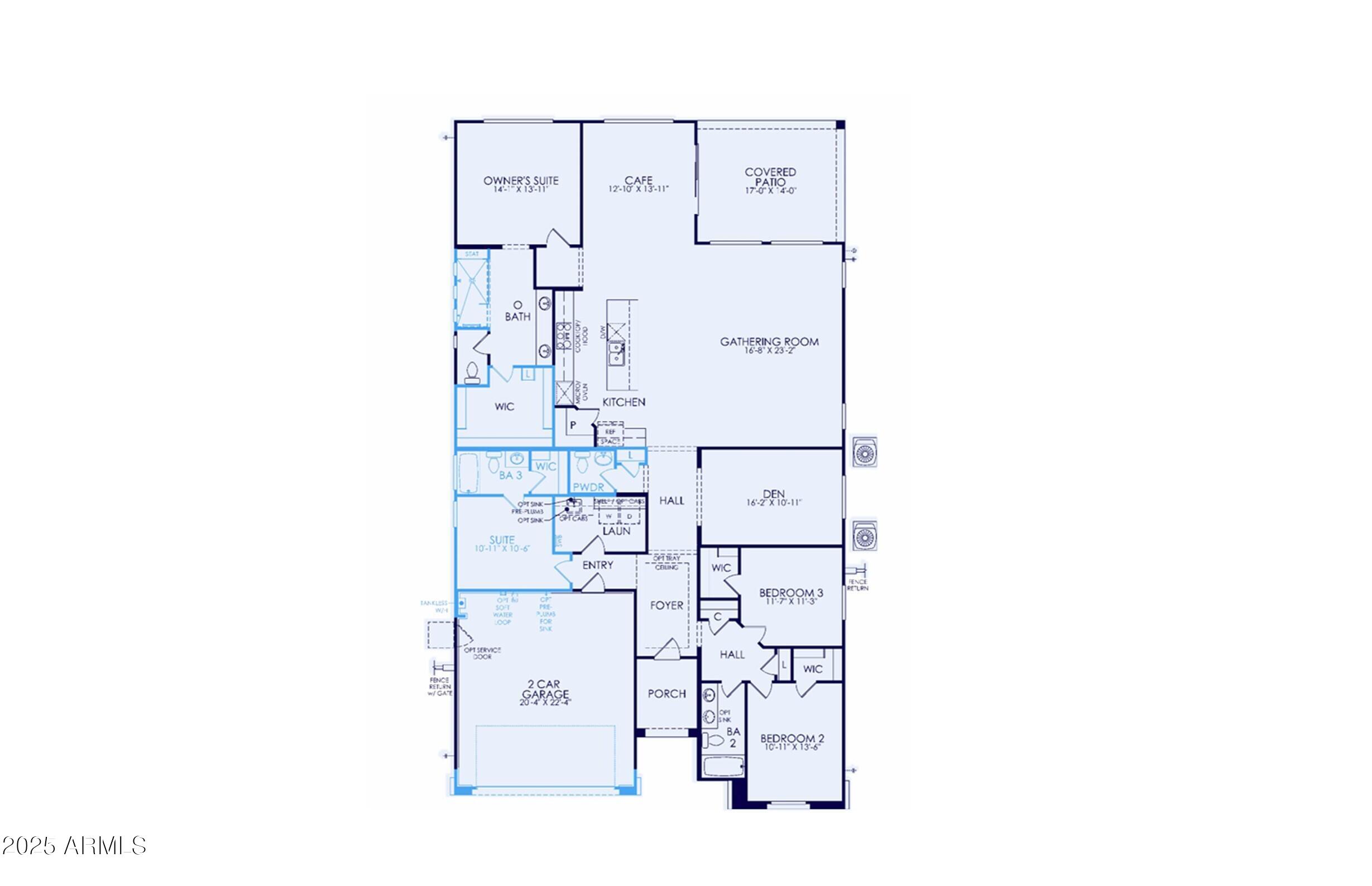 16092 West Red Bird Road Surprise, AZ 85387 - Photo 28 of 28 Floor Plan