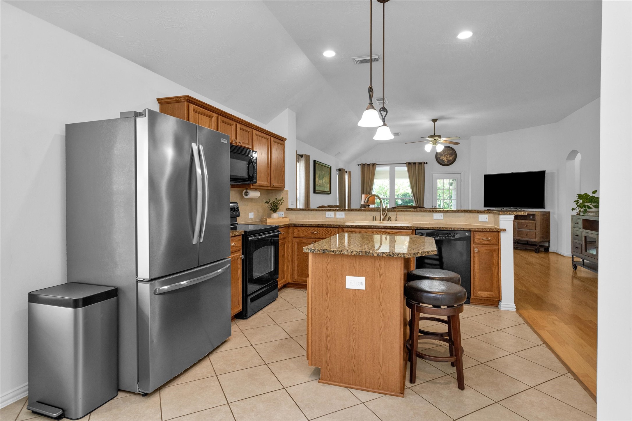 12310 West Elizabeth Shore Loop Cypress, TX 77433 - Photo 11 of 42 Kitchen is open to the living area