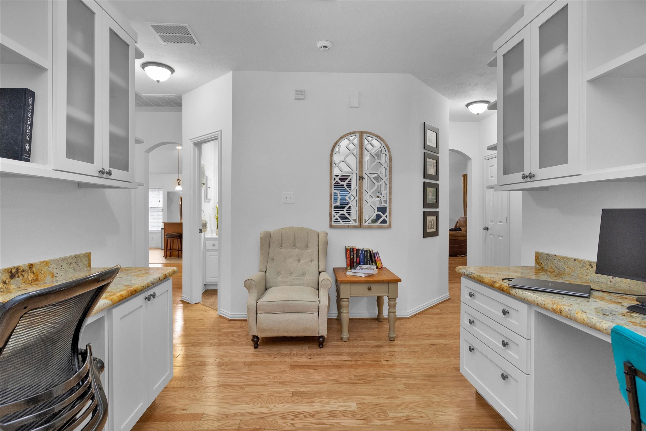 12310 West Elizabeth Shore Loop Cypress, TX 77433 - Photo 16 of 42 Office area off the hallway and between the 2 secondary bedrooms