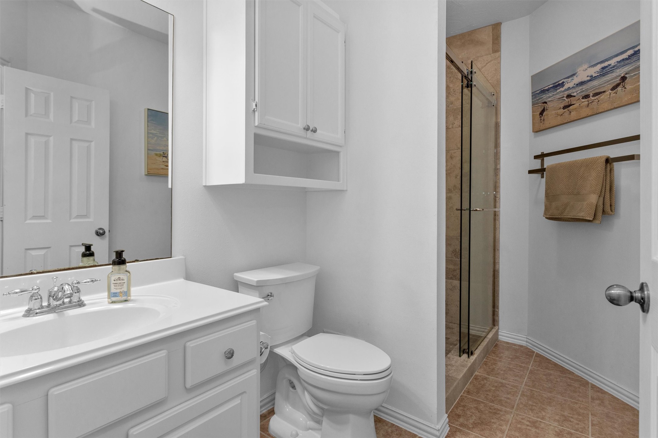 12310 West Elizabeth Shore Loop Cypress, TX 77433 - Photo 25 of 42 Hall bathroom with updated shower