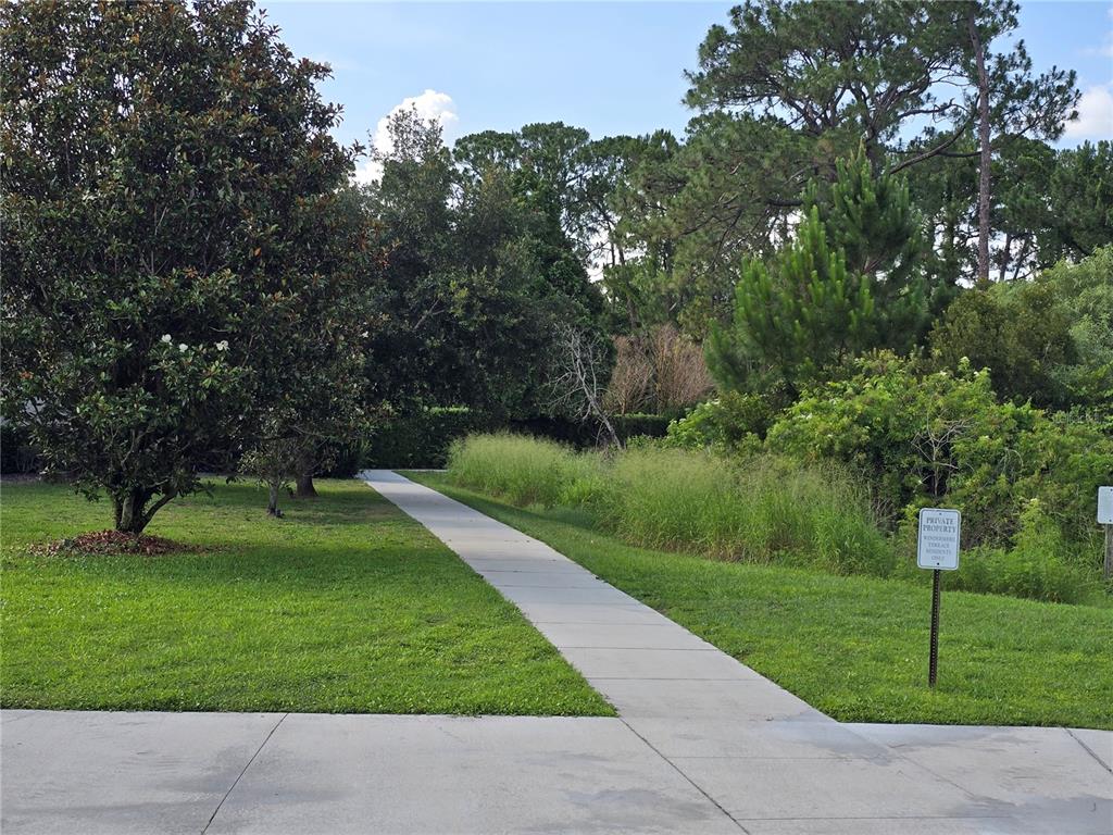 7180 Beek Street Windermere, FL 34786 - Photo 31 of 33 a view of a garden with a lake