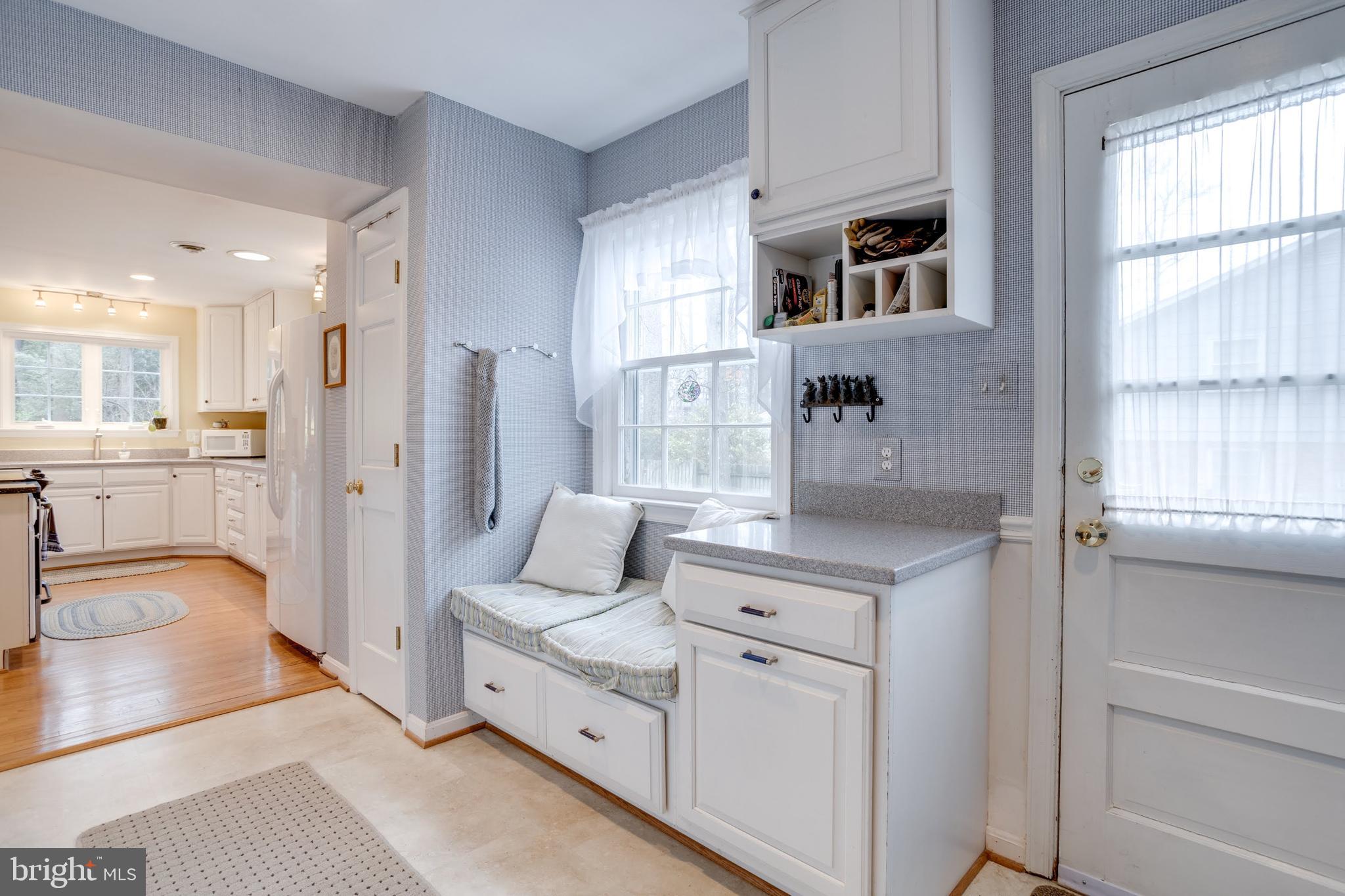 8901 Burke Road Burke, VA 22015 - Photo 21 of 63 a view of kitchen with stainless steel appliances granite countertop a refrigerator and a sink