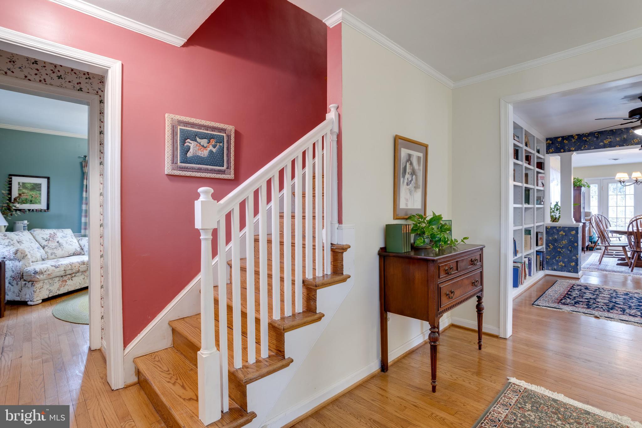 8901 Burke Road Burke, VA 22015 - Photo 24 of 63 a living room with furniture and wooden floor