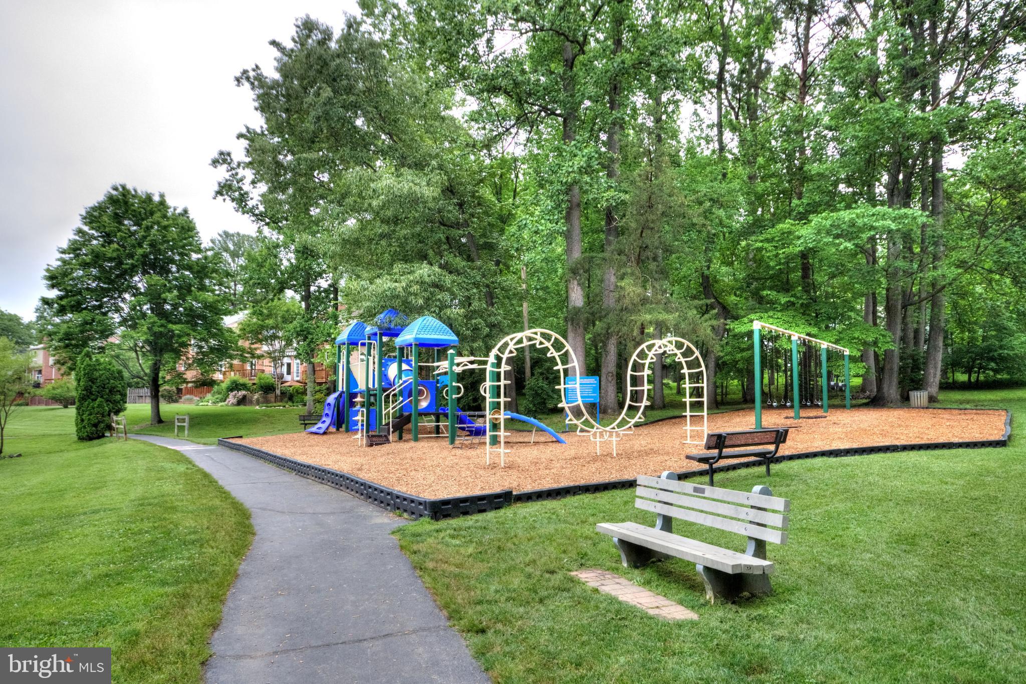 8901 Burke Road Burke, VA 22015 - Photo 59 of 63 an outdoor space with garden and trees