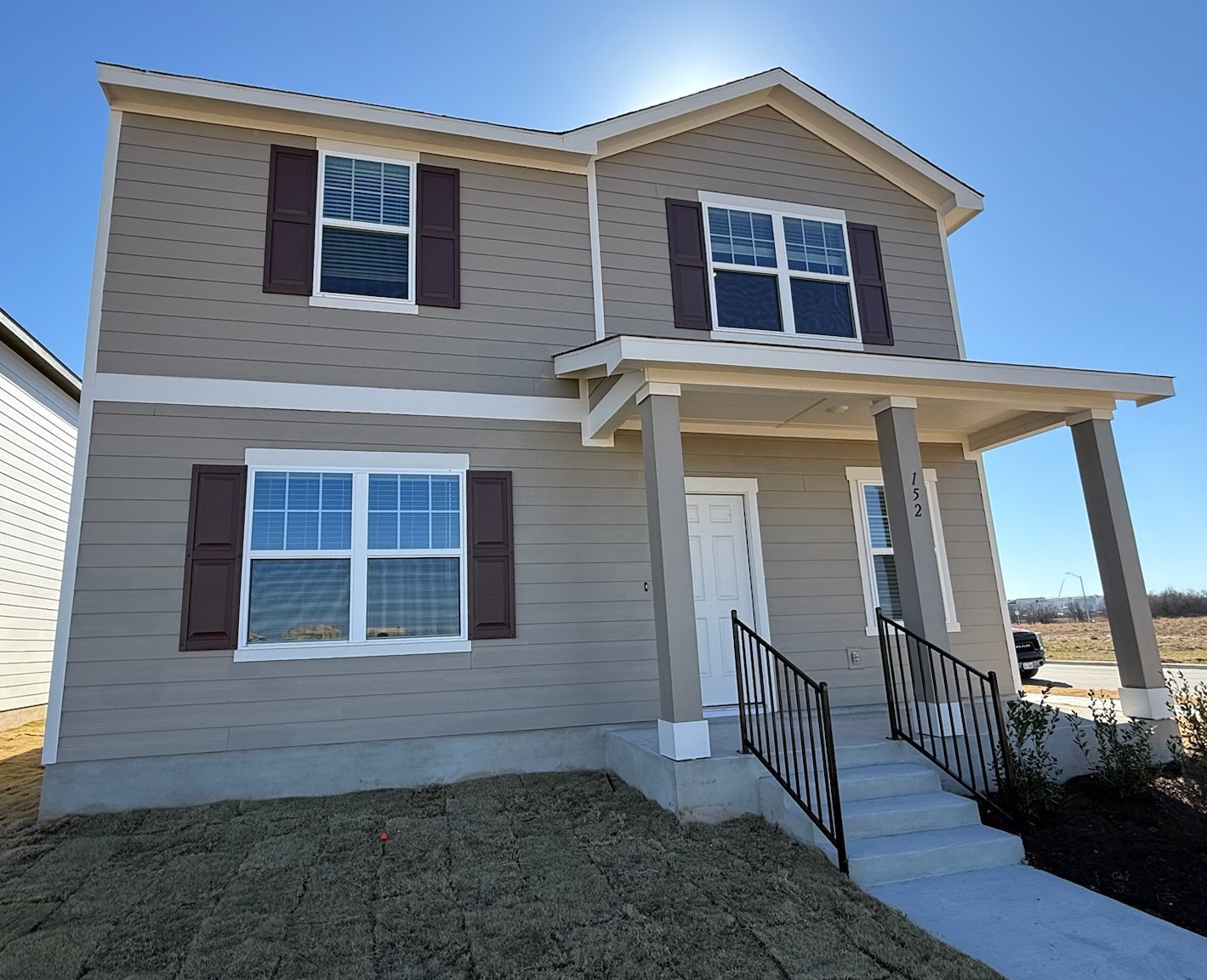 152 Mullen Way Taylor, TX 76574 - Photo 1 of 1 a front view of a house
