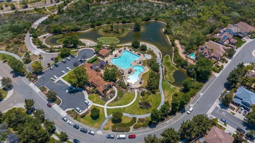 2781 Rambling Vista Road Chula Vista, CA 91915 - Photo 48 of 50 an aerial view of a house with a swimming pool