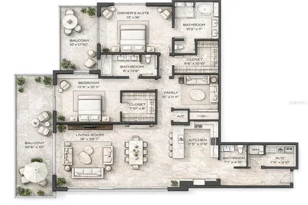 $2,200,000 | 1020 Sunset Point Road, Unit 303, Clearwater, FL 33755