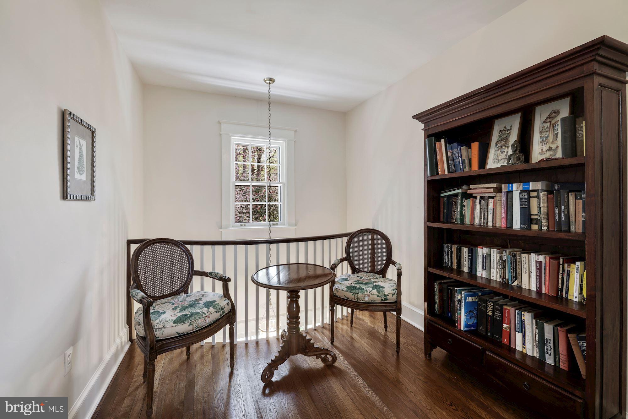 5804 Cedar Parkway Chevy Chase, MD 20815 - Photo 51 of 77 Second Floor Sitting Area Overlooking Front Yard