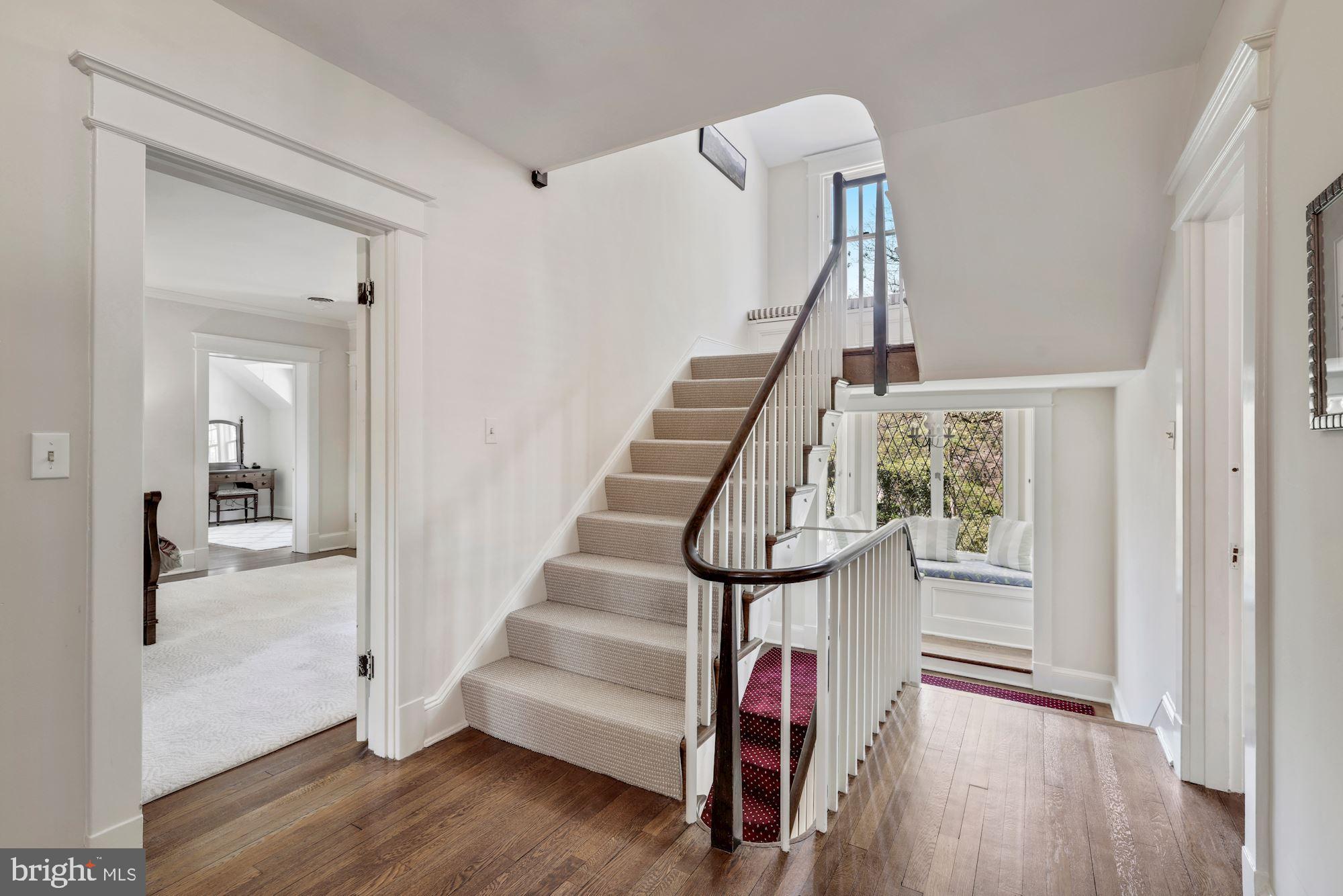 5804 Cedar Parkway Chevy Chase, MD 20815 - Photo 62 of 77 Stairs to Third Floor