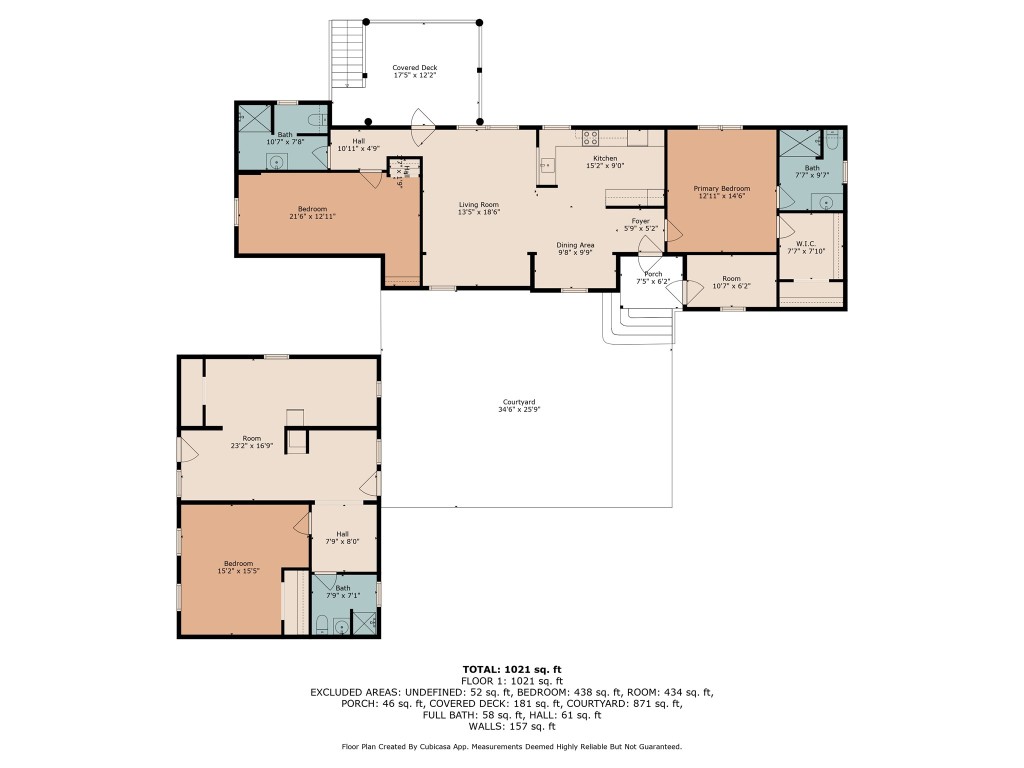 147 Community Center Road Rosanky, TX 78953 - Photo 33 of 33 View of home floor plan