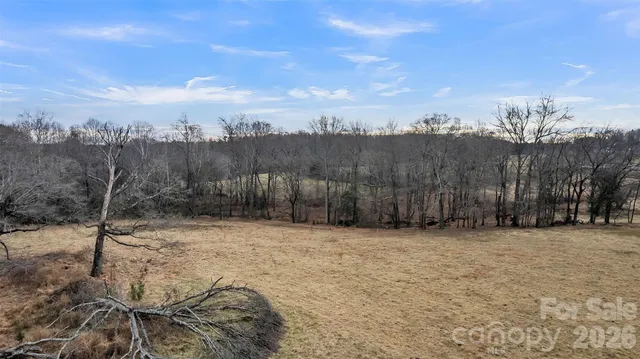 a view of a lake with houses