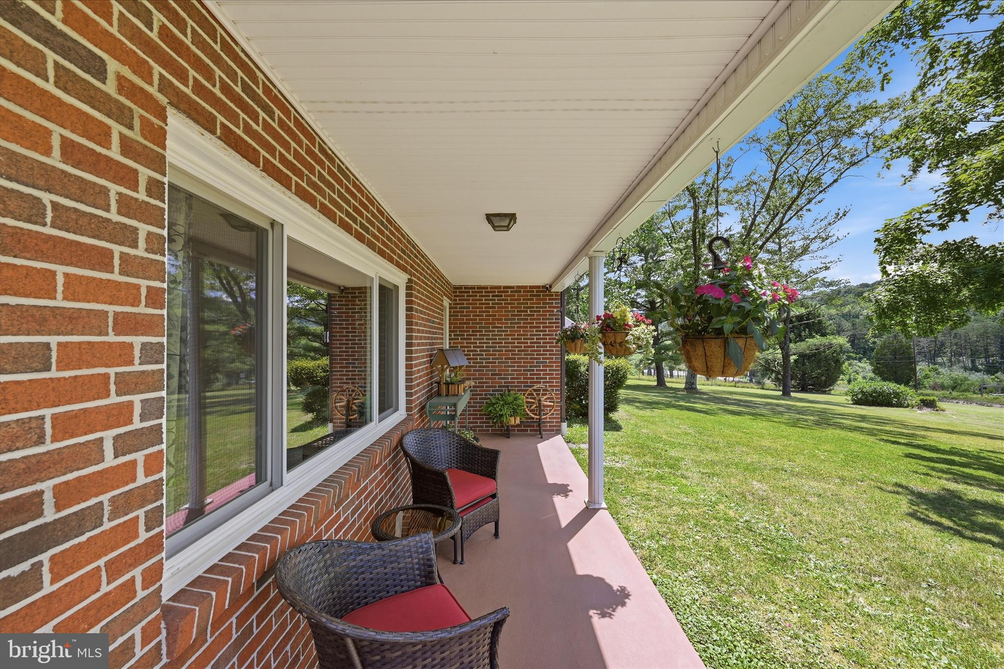 9581 Valley Road Berkeley Springs, WV 25411 - Photo 4 of 69 Front Porch View