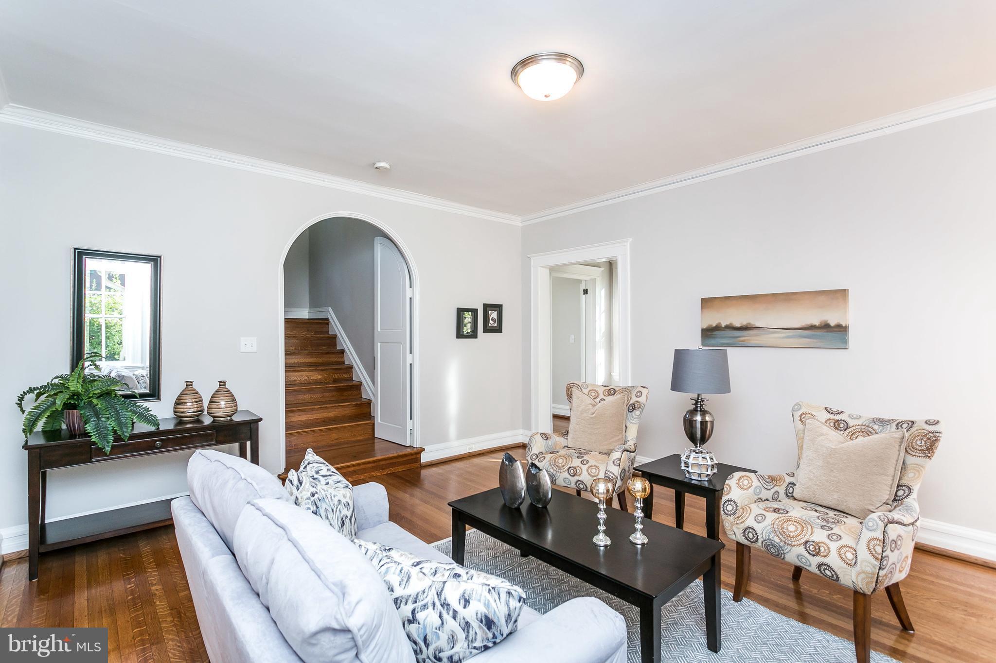 116 Woodlawn Road Baltimore, MD 21210 - Photo 5 of 30 Gorgeous doors to beautiful staircase