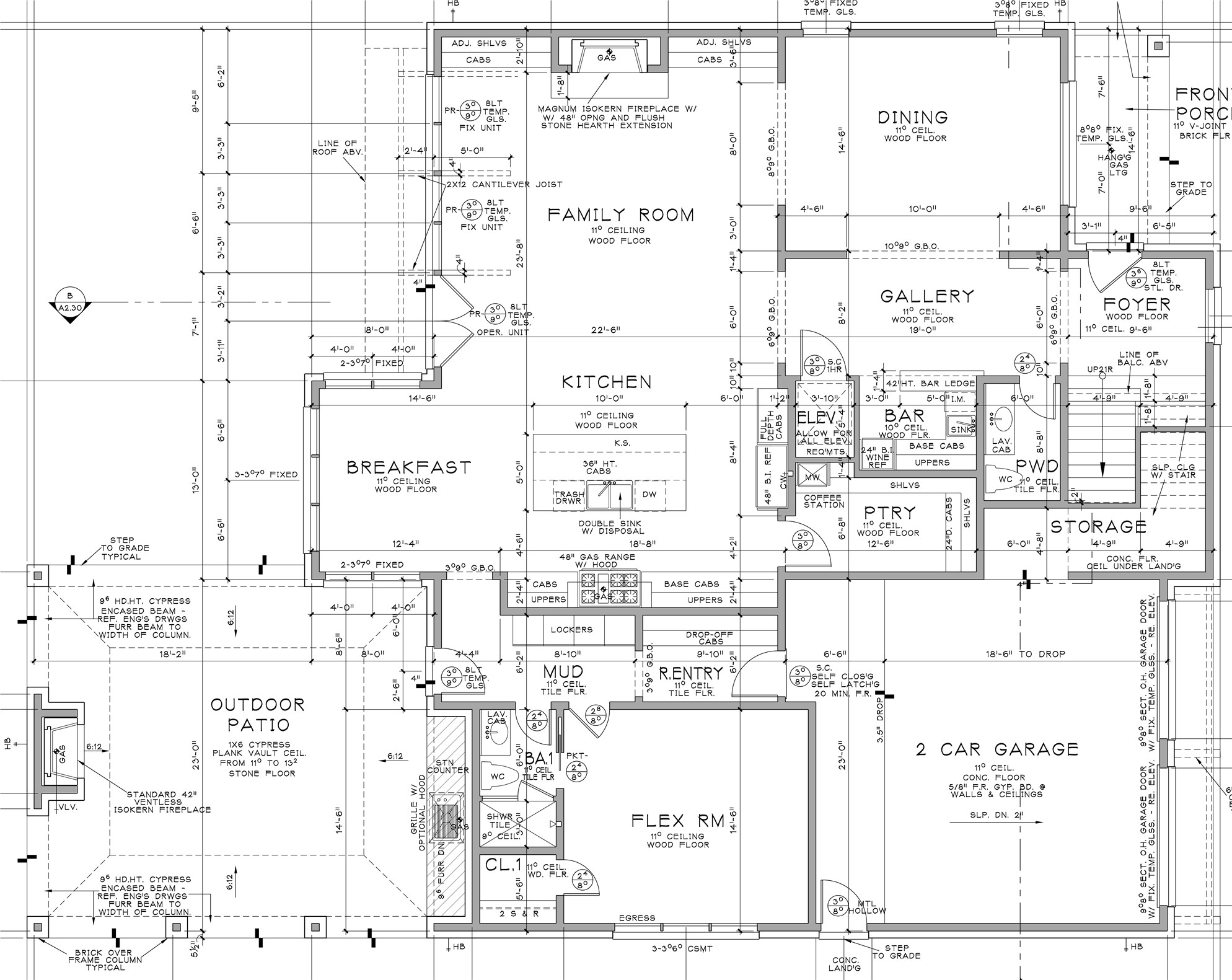 4026 Colquitt Street Houston, TX 77027 - Photo 27 of 28 1st floor plan