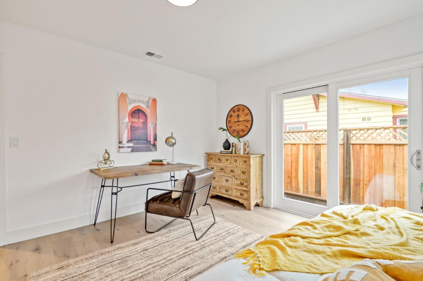 201 Channing Road Burlingame, CA 94010 - Photo 33 of 52 a bedroom with a bed and a window