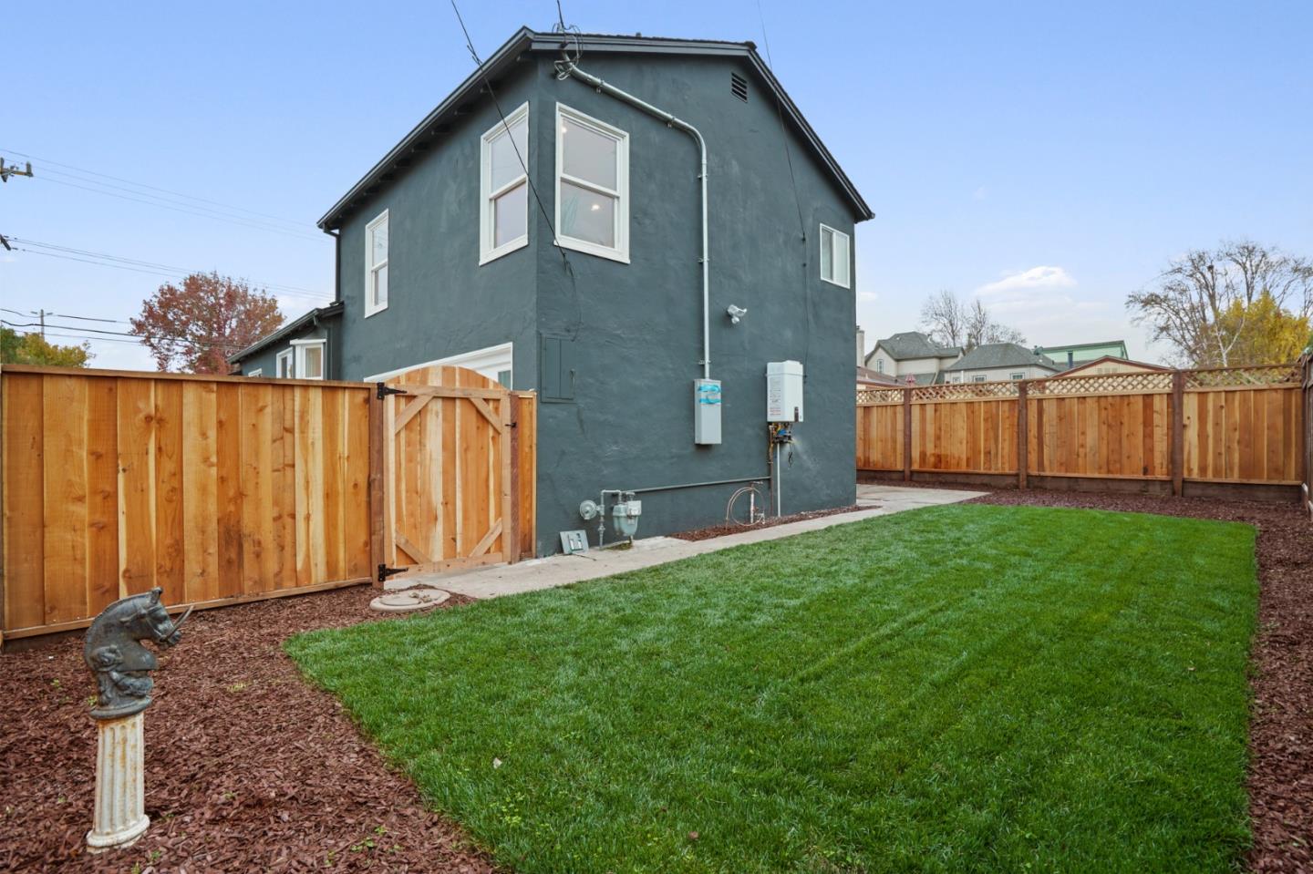 201 Channing Road Burlingame, CA 94010 - Photo 46 of 52 a front view of a house with garden